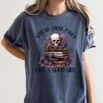 Spread Those Pages Like A Good Girl Dark Romance Spicy Books Women's Comfort Colors T-Shirt Moss Spread Those Pages Like A Good Girl Dark Romance Spicy Books Women's Comfort Colors T-Shirt Moss