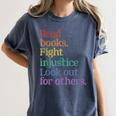 Stop Book Banning Pro Library Women's Comfort Colors T-Shirt Moss