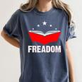 I Survived Reading Banned Books And All I Got Was Smarter Women's Comfort Colors T-Shirt Moss