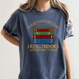 Thats What I Do Read Reading Book Librarian Across America Women's Comfort Colors T-Shirt Moss