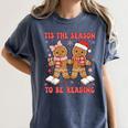 Tis The Season Reading Christmas Shirt Book Lovers Teacher Women's Comfort Colors T-Shirt Moss Tis The Season Reading Christmas Shirt Book Lovers Teacher Women's Comfort Colors T-Shirt Moss