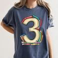 Toddler 3rd Birthday Books Themed 3 Year Old Boys Kids Girls Women's Comfort Colors T-Shirt Moss Toddler 3rd Birthday Books Themed 3 Year Old Boys Kids Girls Women's Comfort Colors T-Shirt Moss