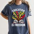 History Education Is Freedom Books Black History Premium Tri-Blend Women's Comfort Colors T-Shirt Moss History Education Is Freedom Books Black History Premium Tri-Blend Women's Comfort Colors T-Shirt Moss