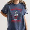 Trigger Warning Book Lover Dark Romance Smut Reader Women's Comfort Colors T-Shirt Moss