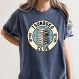 Tsundoku Club Book Lovers Bibliophile Booktok Reading Women's Comfort Colors T-Shirt Moss