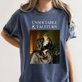 Unsociable And Taciturn Jane Austin Quote Book Classic Lit Women's Comfort Colors T-Shirt Moss