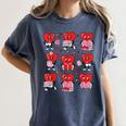 Valentines Day Librarian Heart Reading Book Women Men Kids Women's Comfort Colors T-Shirt Moss Valentines Day Librarian Heart Reading Book Women Men Kids Women's Comfort Colors T-Shirt Moss