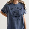 Wallflower Social Club Wildflower Social Club Book Lover Women's Comfort Colors T-Shirt Moss