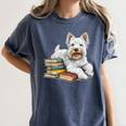 West Highland Terrier Books Dog Breed Westie For Men Women Kids Women's Comfort Colors T-Shirt Moss West Highland Terrier Books Dog Breed Westie For Men Women Kids Women's Comfort Colors T-Shirt Moss