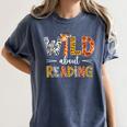 Wild About Reading Books Reader Teachers Kids Librarian Women's Comfort Colors T-Shirt Moss Wild About Reading Books Reader Teachers Kids Librarian Women's Comfort Colors T-Shirt Moss