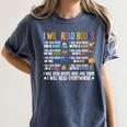 I Will Read Books On A Boat Fun Reading Lover Women's Comfort Colors T-Shirt Moss I Will Read Books On A Boat Fun Reading Lover Women's Comfort Colors T-Shirt Moss