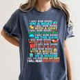 I Will Read Books On A Boat Kids Reading Read Books Women's Comfort Colors T-Shirt Moss I Will Read Books On A Boat Kids Reading Read Books Women's Comfort Colors T-Shirt Moss