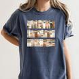 I Will Read Books Here And There I Will Read Books Anywhere Women's Comfort Colors T-Shirt Moss