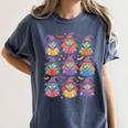 Witches Reading Books Halloween Cute Teens Kids Women's Comfort Colors T-Shirt Moss