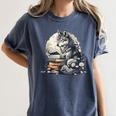 Wolf Reading Book Librarian Library Wolves Women's Comfort Colors T-Shirt Moss Wolf Reading Book Librarian Library Wolves Women's Comfort Colors T-Shirt Moss