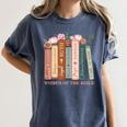 Women Of The Bible Christian Books Full Color Women's Comfort Colors T-Shirt Moss