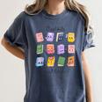 Women Cool Kids Read Books Teacher Back To School Librarian Women's Comfort Colors T-Shirt Moss