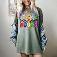 100 Days In The Book Fun 100 Days Of School Boy Girl Teacher Women's Comfort Colors T-Shirt Berry