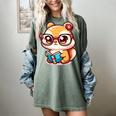 Adorable Book Lover Chipmunk With Reading Glasses Cute Premium Women's Comfort Colors T-Shirt Berry