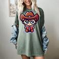 Adorable Book Lover Cowboy With Reading Glasses Cute Women's Comfort Colors T-Shirt Berry Adorable Book Lover Cowboy With Reading Glasses Cute Women's Comfort Colors T-Shirt Berry