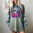 Adorable Book Lover Robot With Reading Glasses Cute Women's Comfort Colors T-Shirt Berry