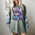 Adorable Book Lover Valkyrie With Reading Glasses Cute Women's Comfort Colors T-Shirt Berry