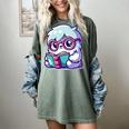 Adorable Book Lover Yeti With Reading Glasses Cute Women's Comfort Colors T-Shirt Berry Adorable Book Lover Yeti With Reading Glasses Cute Women's Comfort Colors T-Shirt Berry