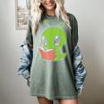 Alien Reading Book Believe In Yourself Kids Women Men Women's Comfort Colors T-Shirt Berry