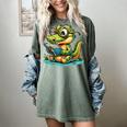Alligator Reading a Book Animal Women's Comfort Colors T-Shirt Berry Alligator Reading a Book Animal Women's Comfort Colors T-Shirt Berry