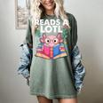 Axolotl Books Readsalotl Reading Bookworm Boys Girls Women's Comfort Colors T-Shirt Berry Axolotl Books Readsalotl Reading Bookworm Boys Girls Women's Comfort Colors T-Shirt Berry