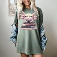 Axolotl Books Readsalotl Reading Bookworm Kawaii Axolotl Women's Comfort Colors T-Shirt Berry Axolotl Books Readsalotl Reading Bookworm Kawaii Axolotl Women's Comfort Colors T-Shirt Berry