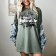 Barely Tolerable Shirt Floral Book Lover Quote Bookish Women's Comfort Colors T-Shirt Berry Barely Tolerable Shirt Floral Book Lover Quote Bookish Women's Comfort Colors T-Shirt Berry