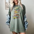 Book Abstract Art Drawing Painting Graphic Book Women's Comfort Colors T-Shirt Berry