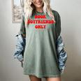 Book Boyfriends Only Women's Comfort Colors T-Shirt Berry