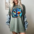 Book Dragon Reading Lover Women's Comfort Colors T-Shirt Berry