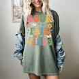 Book Fair Vibes Groovy Retro School Reading Nostalgic Women's Comfort Colors T-Shirt Berry