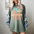 Book Girl Summer Book Reading Retro Sunset Women's Comfort Colors T-Shirt Berry