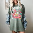 Book Girl Summer Skeleton Reading Books Lovers Beach Women's Comfort Colors T-Shirt Berry