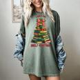 Book Lover Christmas Tree I Have No Shelf Control Women's Comfort Colors T-Shirt Berry