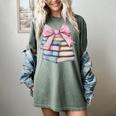 Book Lover Coquette Bow Pink Dainty Ribbon Cute Bookworm Women's Comfort Colors T-Shirt Berry