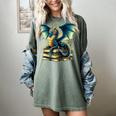 Book Lover Reading Fantasy Dragon Women's Comfort Colors T-Shirt Berry