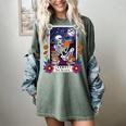 Book Lover Tarot Card The Reader Mystic Skeleton Women's Comfort Colors T-Shirt Berry