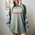 My Book Preference Naughty List Readers Christmas Joke Women's Comfort Colors T-Shirt Berry My Book Preference Naughty List Readers Christmas Joke Women's Comfort Colors T-Shirt Berry
