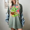 Book Worm Costume World Book Day Cute Kawaii Worm Reading Women's Comfort Colors T-Shirt Berry