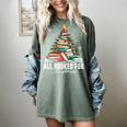 All Booked For Christmas Book Christmas Tree Lights Xmas Women's Comfort Colors T-Shirt Berry All Booked For Christmas Book Christmas Tree Lights Xmas Women's Comfort Colors T-Shirt Berry