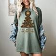 All Booked For Christmas Book Tree Book Lover Teacher Women's Comfort Colors T-Shirt Berry
