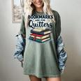 Bookmarks Are For Quitters Reading Quote Book Lover Women's Comfort Colors T-Shirt Berry Bookmarks Are For Quitters Reading Quote Book Lover Women's Comfort Colors T-Shirt Berry