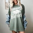 Bookmarks Quote Library Book Reader Women's Comfort Colors T-Shirt Berry