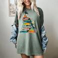 Books Abstract Artist Women Art Painting Books Women's Comfort Colors T-Shirt Berry