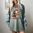 Books Coffee & Yarn Lover My Favorite Things Women's Comfort Colors T-Shirt Berry
